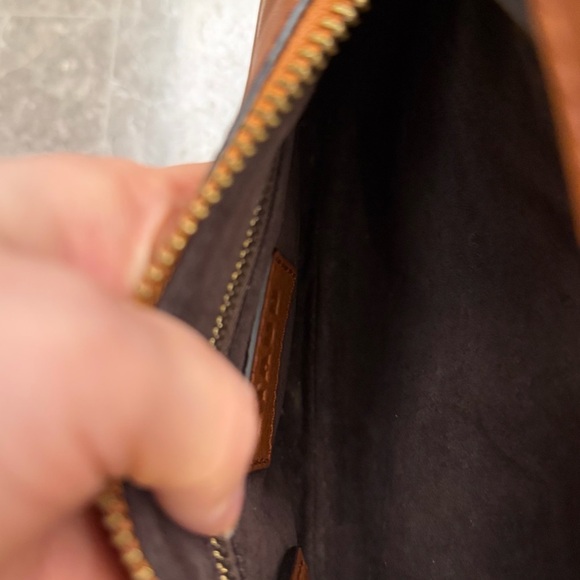 Women’s Brown Leather Shoulder Bag - Picture 8 of 11